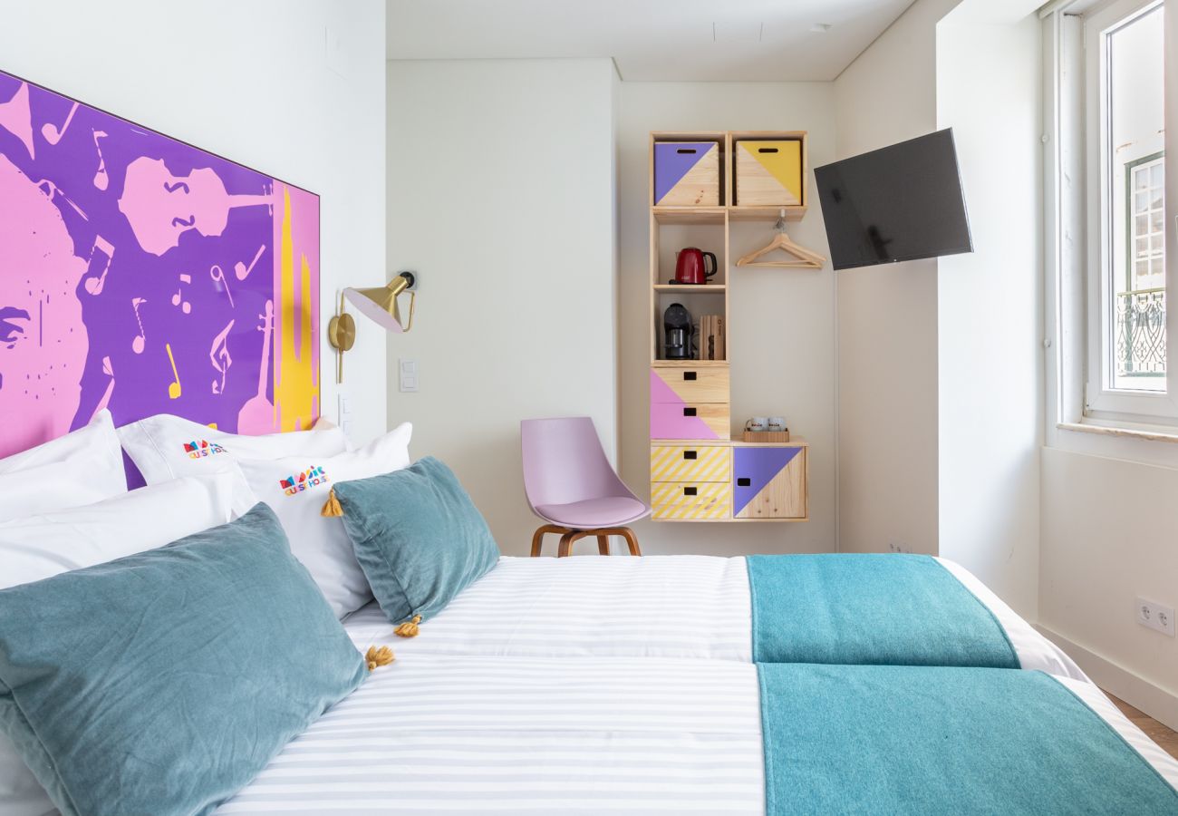 Zimmeranmietung in Lissabon - A1.1 I BACH MUSIC GUEST HOUSE