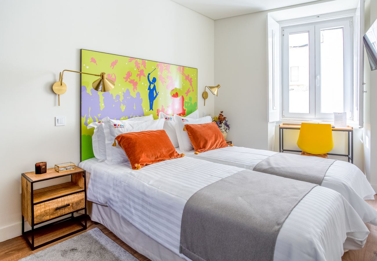 Zimmeranmietung in Lissabon - A0.4 I STRAUSS MUSIC GUEST HOUSE